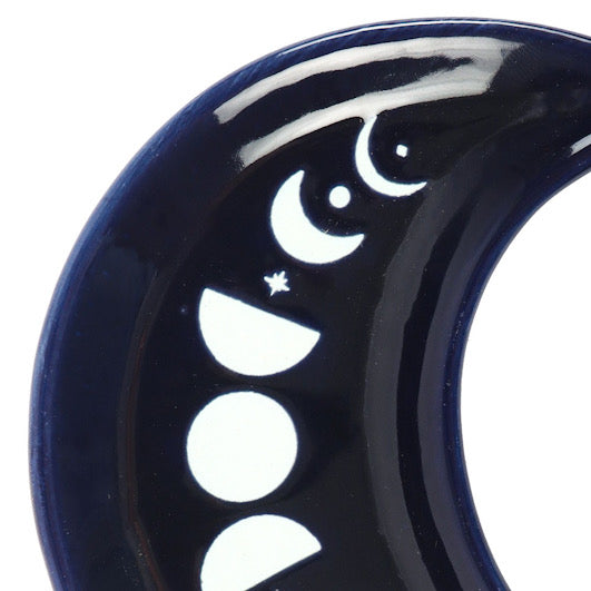 Blue Moon Phase Moon Trinket Dish 