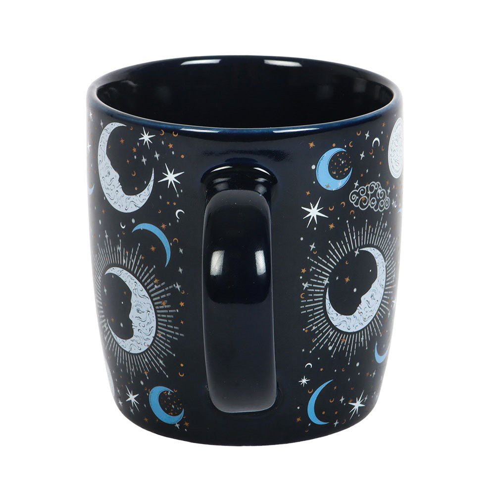 Celestial Moon and Star Mug 