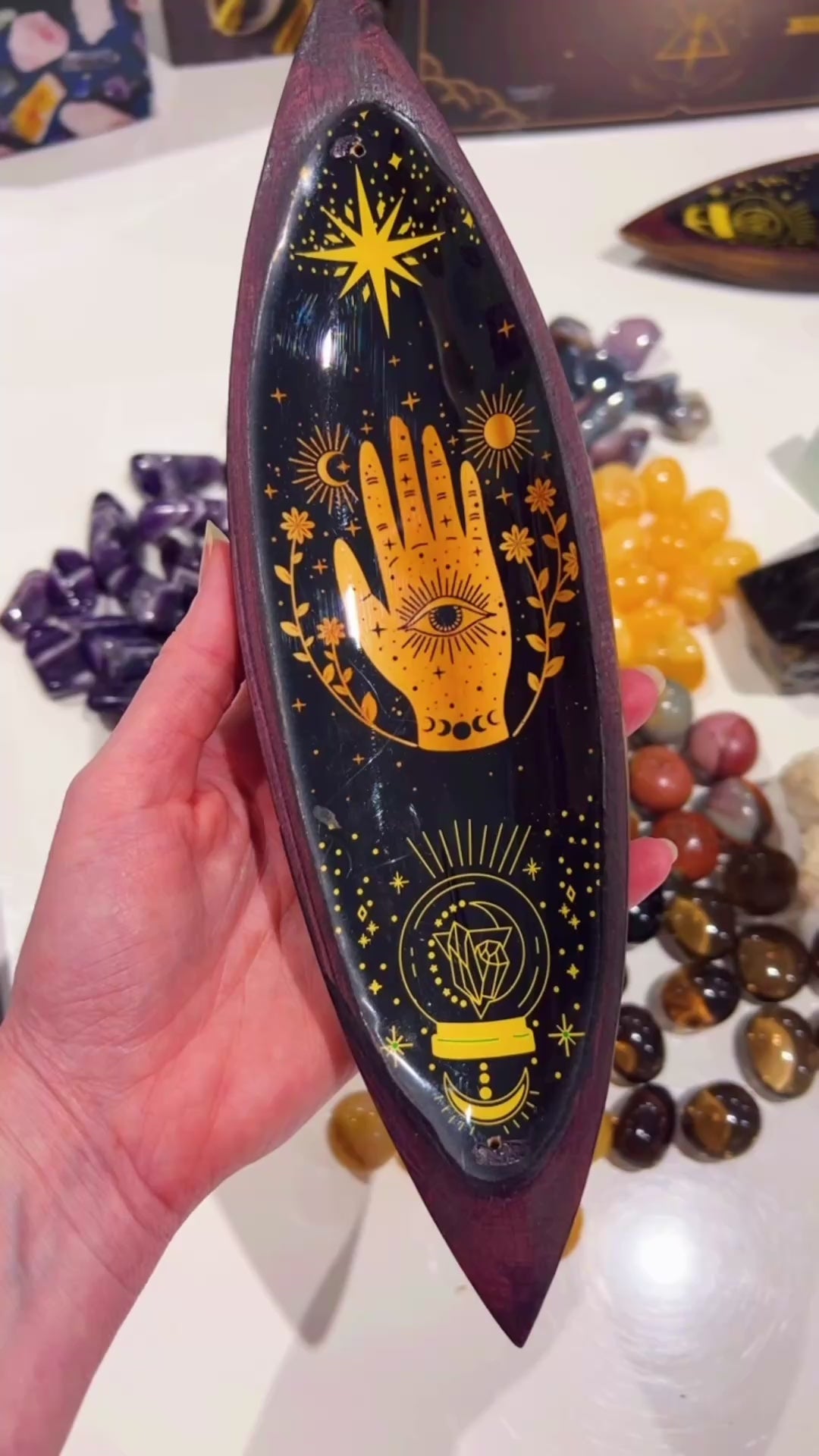 Hamsa Incense Stick holder