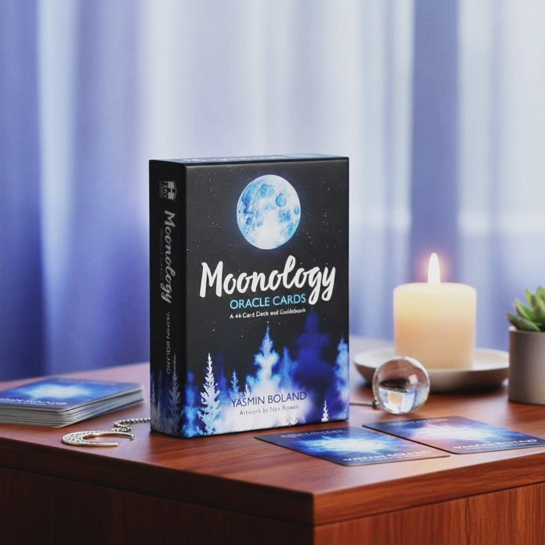 Moonology Oracle Cards with Guidebook - Loved By The Moon 
