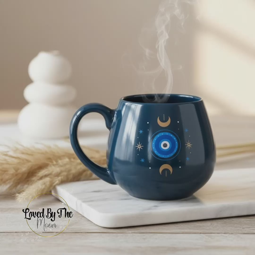 Celestial Protective Eye Mug - Loved By The Moon 