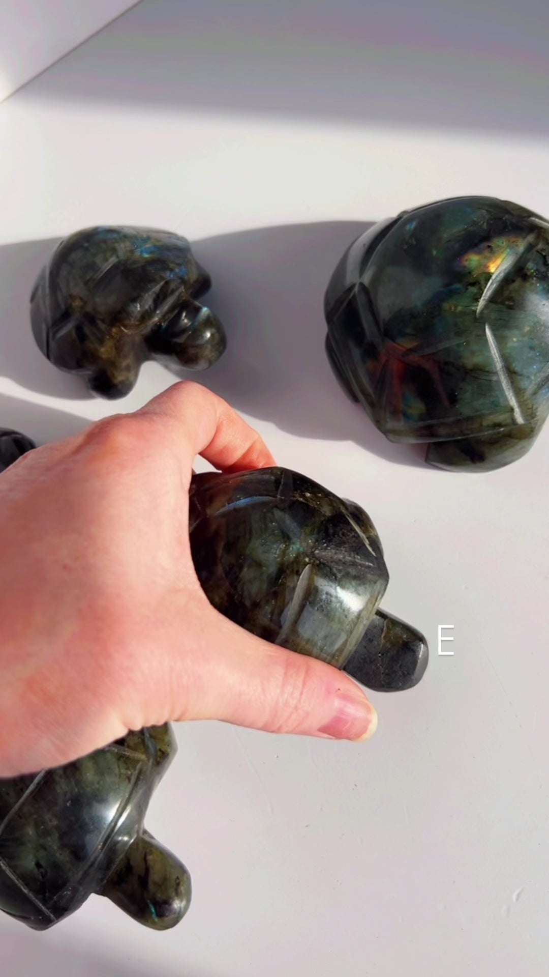 Large Labradorite Tortoise Carving | E | 0.31kg